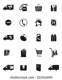  Shopping Icons.Icons for Print and web design. All elements are isolated