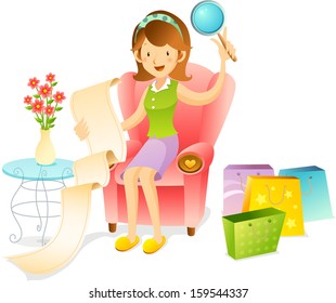 Shopping Illustration