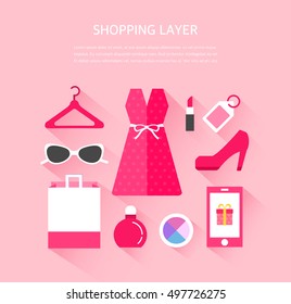 Shopping illustration