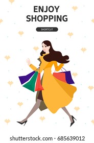 Shopping illustration