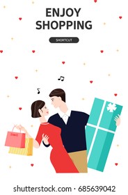 Shopping illustration