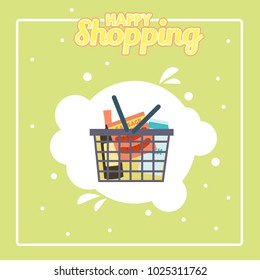Shopping Illustration Design