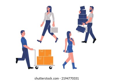 Shopping illustration for website, application, printing, document, poster design, etc.