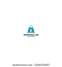 Design von Shopping Lab-Logovorlagen