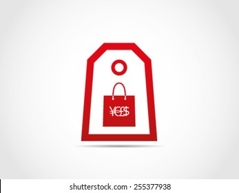 Shopping Label Tag