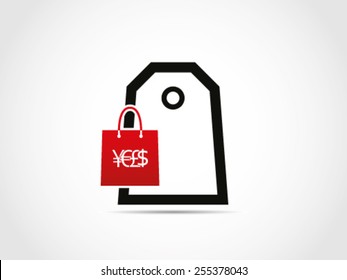Shopping Label Tag