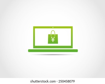 Shopping Laptop