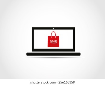 Shopping Laptop Notebook