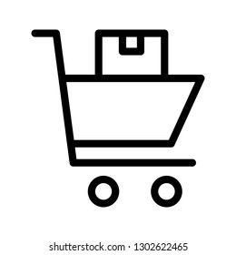 shopping line icon 