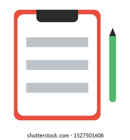 shopping list flat icon. You can be used shopping list icon for several purposes.