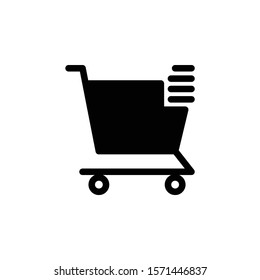 Shopping list icon. vector designs
