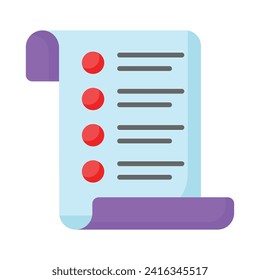 Shopping list vector design, easy to use and download