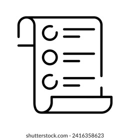 Diseño vectorial de lista de compras, fácil de usar y descargar