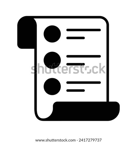 Shopping list vector design, easy to use and download