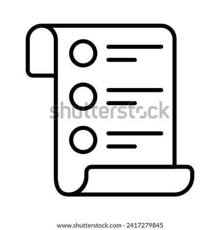 Shopping list vector design, easy to use and download