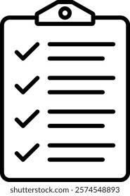 Shopping List vector icon. Can be used for printing, mobile and web applications.