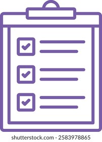 Shopping List vector icon. Can be used for printing, mobile and web applications.