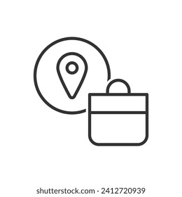 Shopping Location Icon - Address Icon