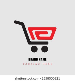Shopping logo, add to card logo icon