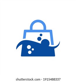 Shopping logo design, Creative logo templates made for online shopping
