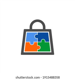 Shopping logo design, Creative logo templates made for online shopping