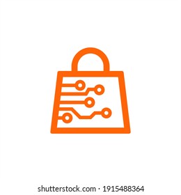 Shopping logo design, Creative logo templates made for online shopping