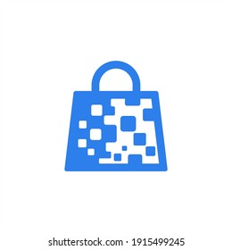 Diseño de logotipo de compras, plantillas de logotipo creativo para compras en línea