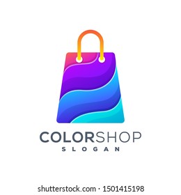shopping logo design ready to use
