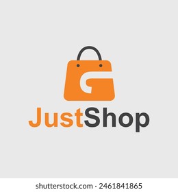 
diseño del logotipo de la compra en la forma de la letra j