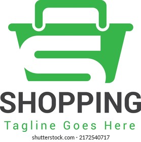 Shopping Logo Design Template, vector illustration
