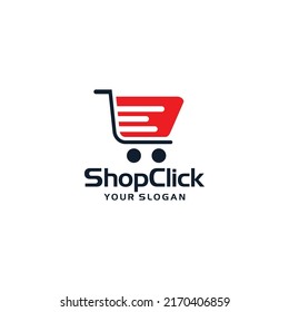 Shopping logo, E-commerce logotype, Shopping website, Purple gradient, Women's shopping website, fast shopping, E-store, website, application, template, business, company, online shop