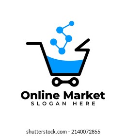 Shopping Logo Icon Design Vector