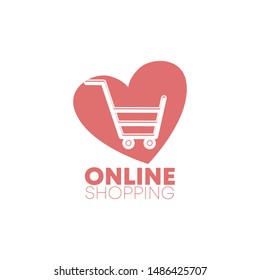 Shopping Logo Template Stock Vector