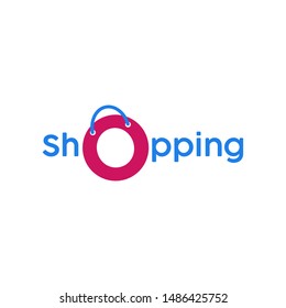 Shopping Logo Template Stock Vector