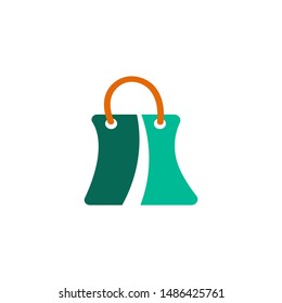 Shopping Logo Template Stock Vector
