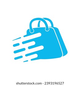Shopping Logo vector icon illustration design