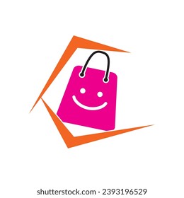 Shopping Logo vector icon illustration design