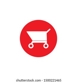 SHOPPING LOGO VECTOR ILLUSTRATION TEMPLATE