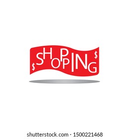 SHOPPING LOGO VECTOR ILLUSTRATION TEMPLATE