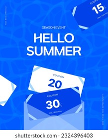 shopping mall discount coupon for summer