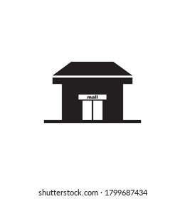 
shopping mall icon vector design illustration
