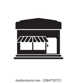 Shopping Mall Symbol, Vektorgrafik
