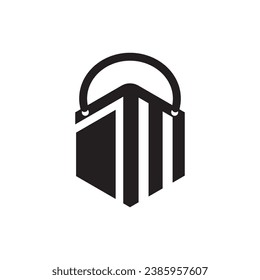 ilustración de diseño vectorial de icono de centro comercial
