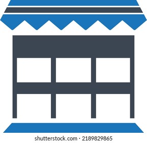 Shopping mall icon vector illustration 