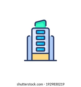 Shopping Mall icon in vector. Logotype