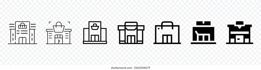 Shopping mall icon, Mall icon vector. Mall store icon. shopping mall icon, Shopping malls icons, market icons