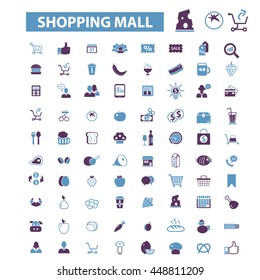 shopping mall icons