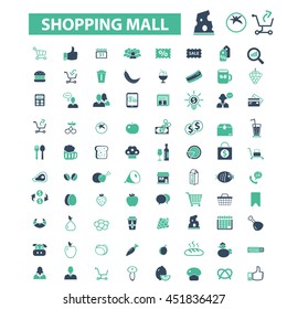 shopping mall icons