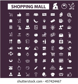 shopping mall icons