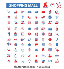 shopping mall icons